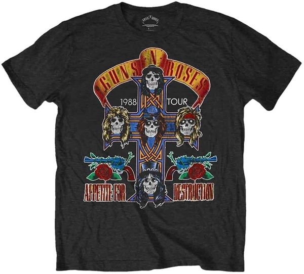 Guns N' Roses Guns N' Roses Majica NJ Summer Jam 1988 Unisex Black L