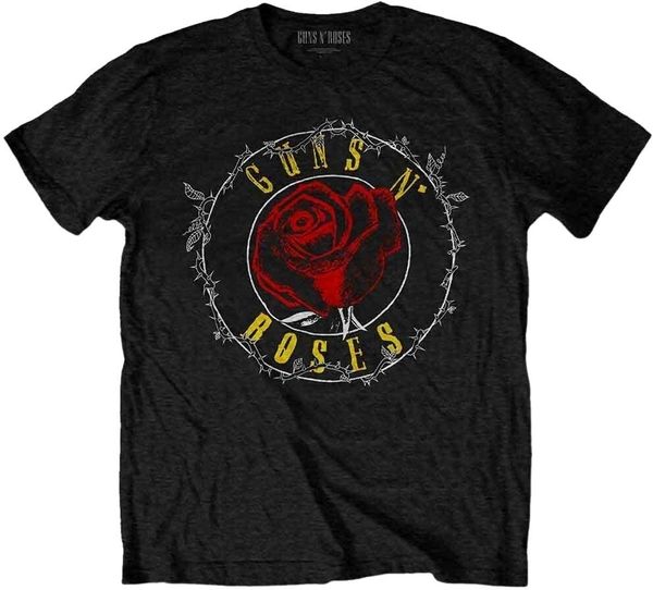 Guns N' Roses Guns N' Roses Majica Rose Circle Paradise City Unisex Black L