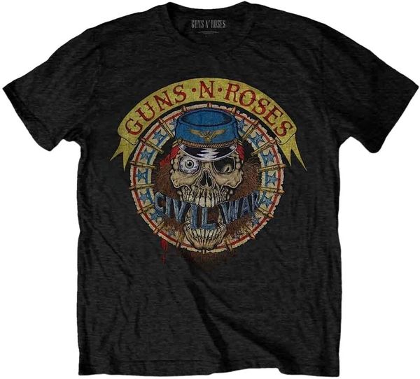 Guns N' Roses Guns N' Roses Majica Skull Circle Unisex Black 2XL