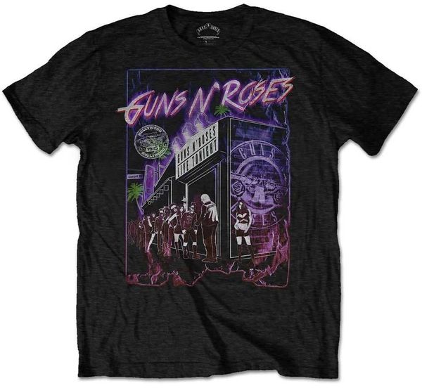 Guns N' Roses Guns N' Roses Majica Sunset Boulevard Unisex Black S