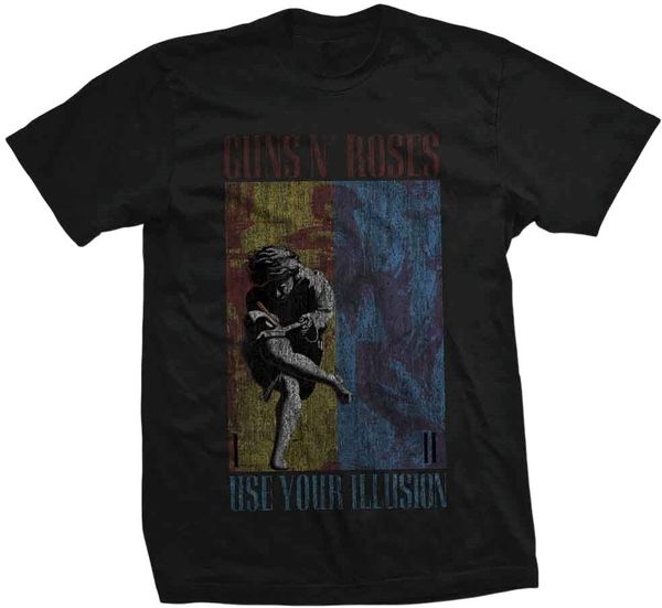 Guns N' Roses Guns N' Roses Majica Use Your Illusion Unisex Black 2XL