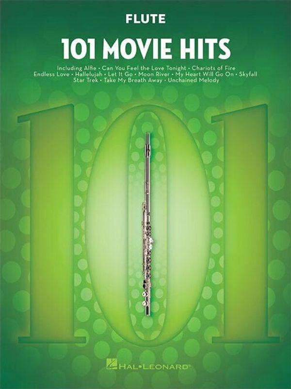 Hal Leonard Hal Leonard 101 Movie Hits For Flute Note