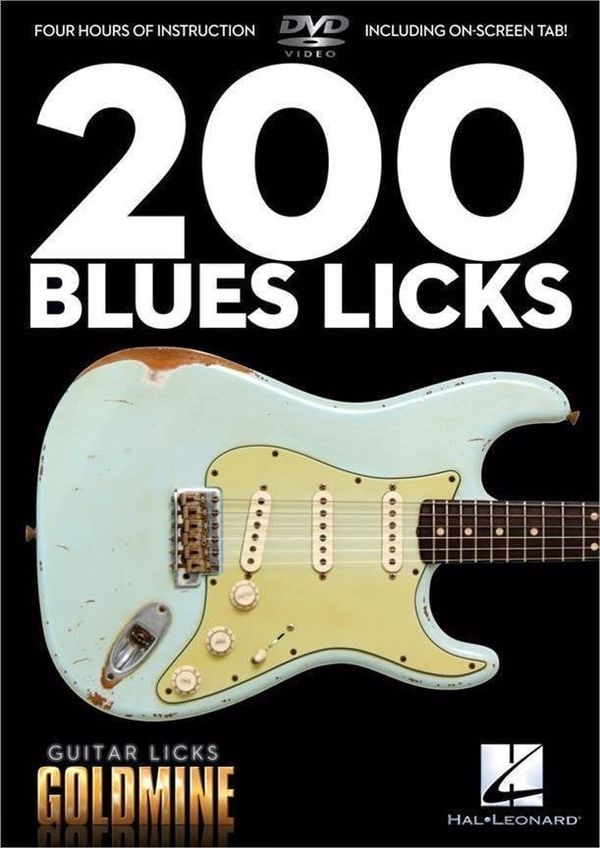 Hal Leonard Hal Leonard 200 Blues Licks Guitar Notna glasba