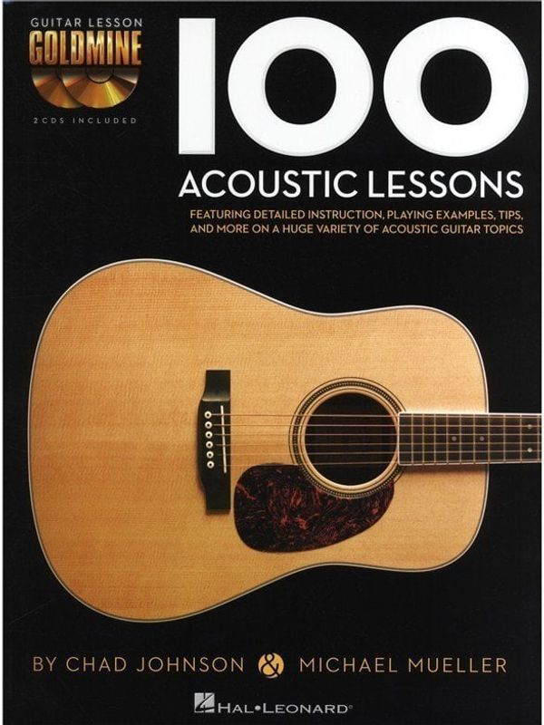 Hal Leonard Hal Leonard Chad Johnson/Michael Mueller: 100 Acoustic Lessons Notna glasba