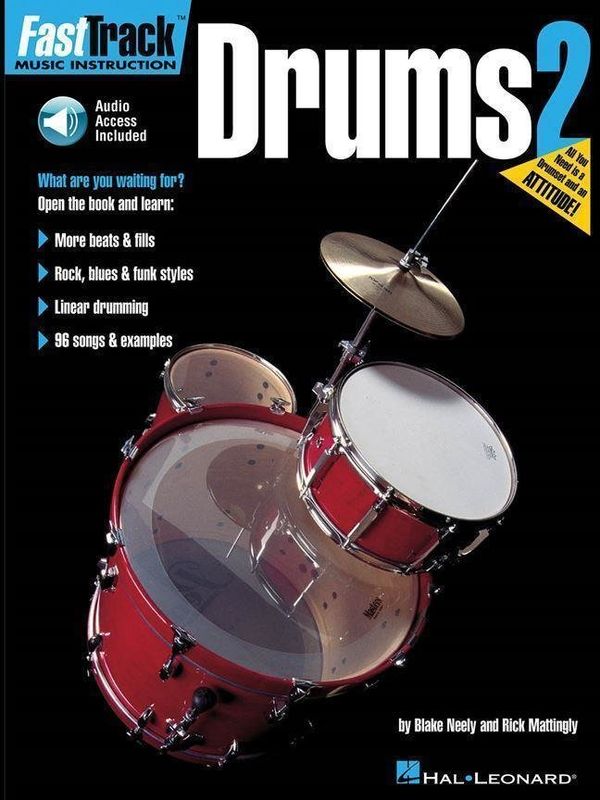 Hal Leonard Hal Leonard FastTrack - Drums Method 2 Note