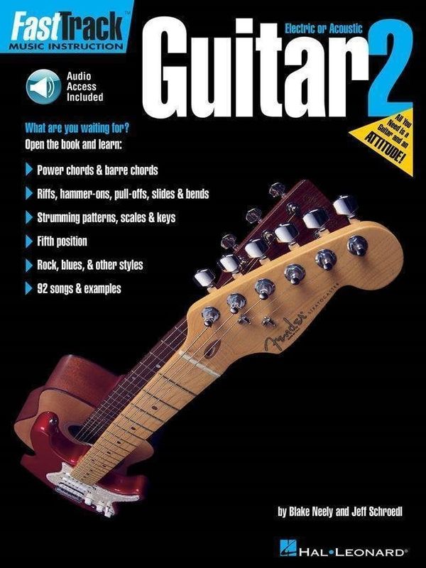 Hal Leonard Hal Leonard FastTrack - Guitar Method 2 Note