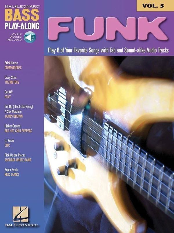 Hal Leonard Hal Leonard Funk Guitar Notna glasba