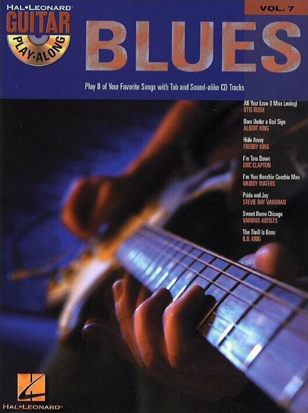 Hal Leonard Hal Leonard Guitar Play-Along Volume 7: Blues Guitar Notna glasba