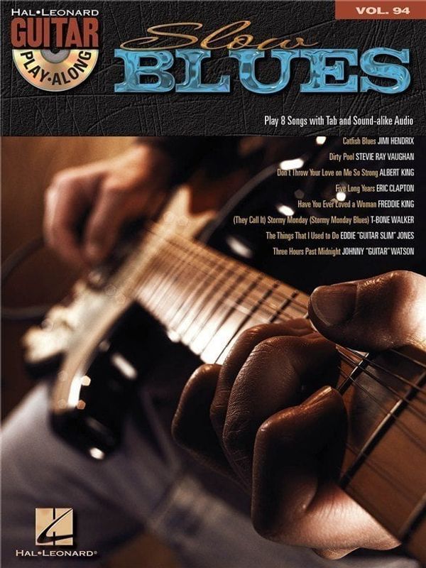 Hal Leonard Hal Leonard Guitar Play-Along Volume 94: Slow Blues Notna glasba