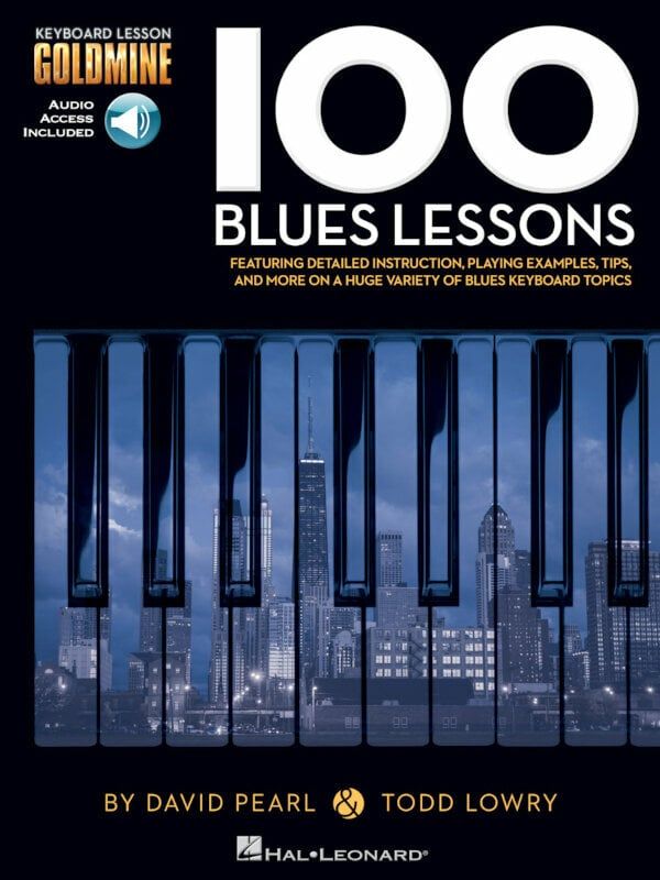 Hal Leonard Hal Leonard Keyboard Lesson Goldmine: 100 Blues Lessons Notna glasba