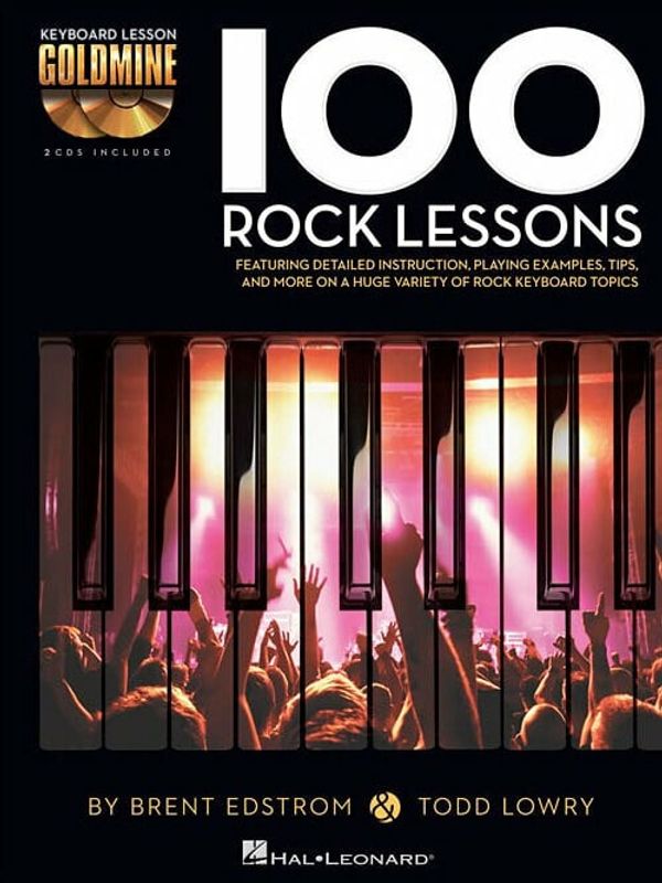 Hal Leonard Hal Leonard Keyboard Lesson Goldmine: 100 Rock Lessons Note