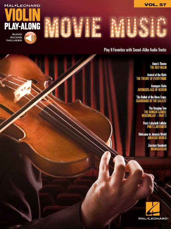 Hal Leonard Hal Leonard Movie Music Violin Note