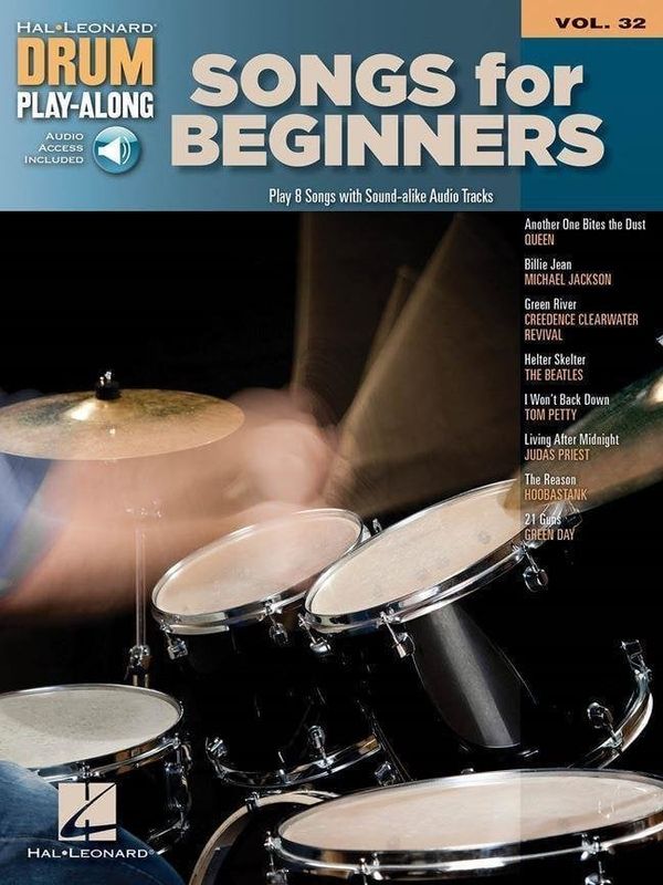 Hal Leonard Hal Leonard Songs for Beginners Drums Note