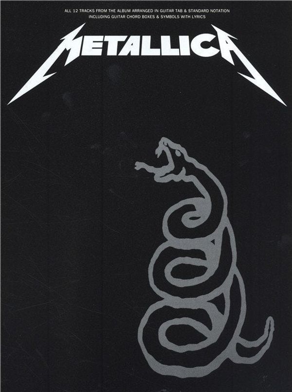 Hal Leonard Hal Leonard The Black Album (TAB) Notna glasba