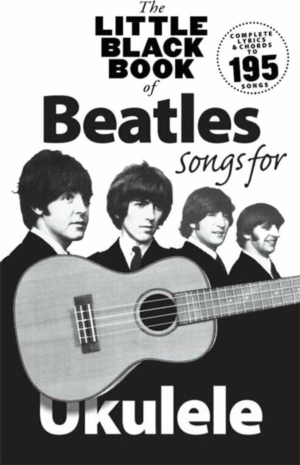 Hal Leonard Hal Leonard The Little Black Book Of Beatles Songs For Ukulele Notna glasba
