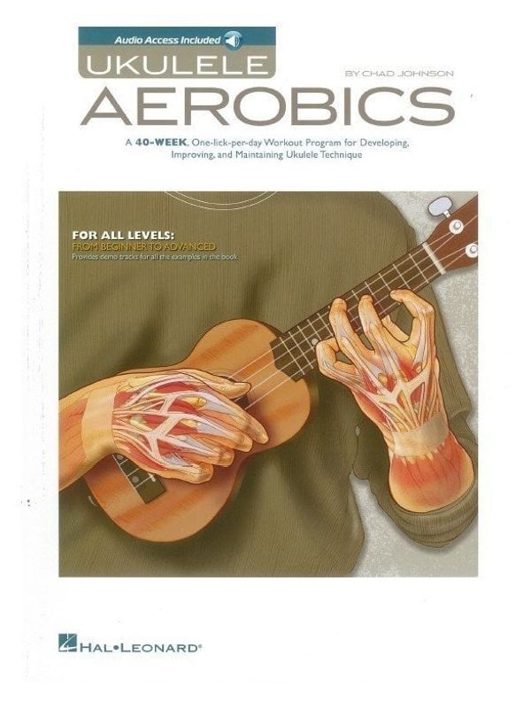 Hal Leonard Hal Leonard Ukulele Aerobics: For All Levels - Beginner To Advanced Notna glasba