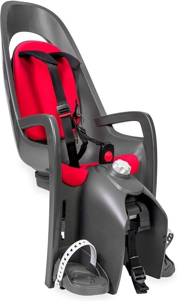 Hamax Hamax Caress with Carrier Adapter Dark Grey/Red Otroški sedeži in vozički