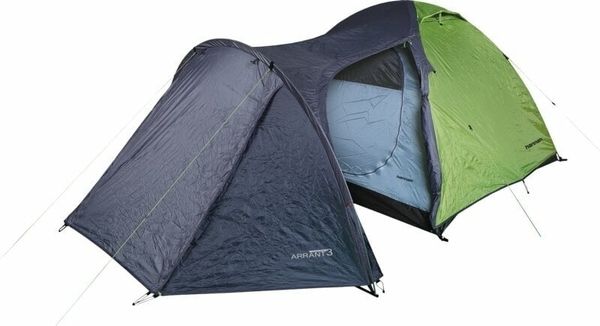 Hannah Hannah Tent Camping Arrant 3 Spring Green/Cloudy Gray Šotor