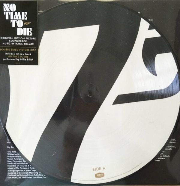 Hans Zimmer Hans Zimmer - No Time To Die - Original Motion Picture Soundtrack (Picture Disc) (2 LP)