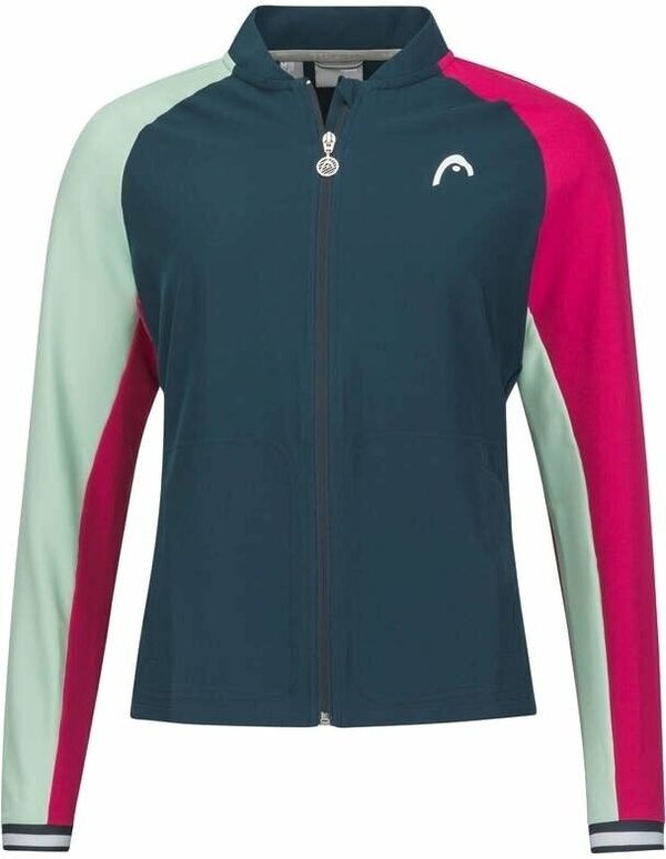 Head Head Breaker Jacket Women Pastel Green/Navy L Teniška majica