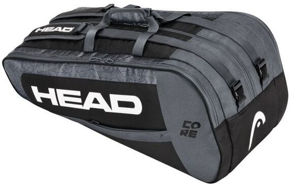 Head Head Core 9 Black/White Teniška torba