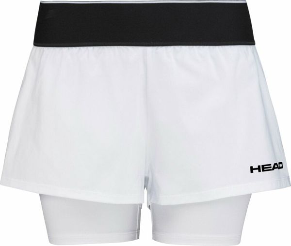 Head Head Dynamic Shorts Women White L Teniške kratke hlače