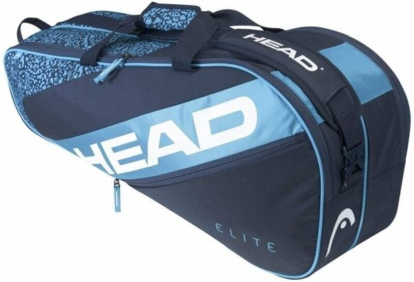 Head Head Elite 6 Blue/Navy Elite Teniška torba