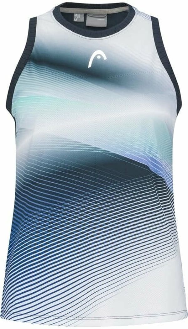 Head Head Performance Tank Top Women Navy/Print Perf M Teniška majica