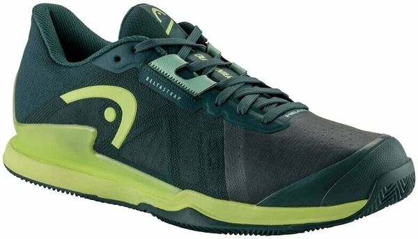 Head Head Sprint Pro 3.5 Clay Men Forest Green/Light Green 40,5 Moški teniški copati