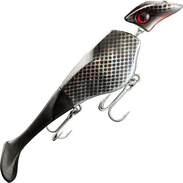 Headbanger Lures Headbanger Lures Shad Floating Black Metal 22 cm 61 g Vobler