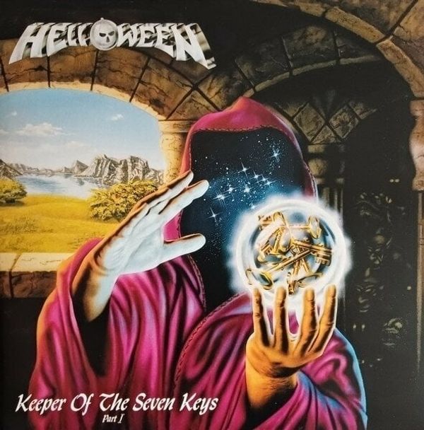 Helloween Helloween - Keeper Of The Seven Keys (Part I) (Blue Splatter Coloured) (Reissue) (LP)