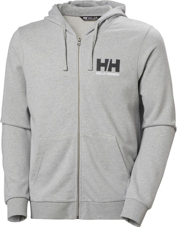 Helly Hansen Helly Hansen HH Logo Full Zip Hoodie 2.0 Pulover Grey Melange 2XL