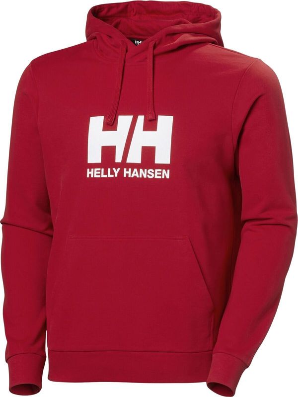 Helly Hansen Helly Hansen HH Logo Hoodie 2.0 Pulover Red 2XL