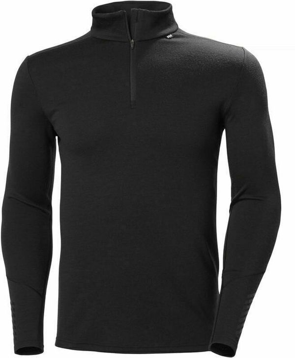 Helly Hansen Helly Hansen Lifa Merino Midweight 1/2 Zip Black L Termo spodnje perilo