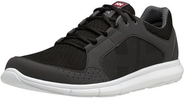 Helly Hansen Helly Hansen Men's Ahiga V4 Hydropower Sneakers Jet Black/White/Silver Grey/Excalibur 43