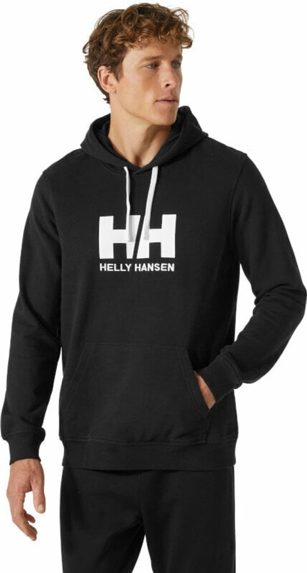 Helly Hansen Helly Hansen Men's HH Logo Jopa s kapuco Black 2XL