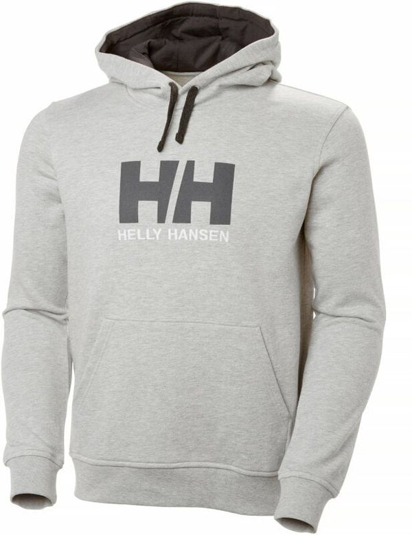 Helly Hansen Helly Hansen Men's HH Logo Jopa s kapuco Grey Melange M