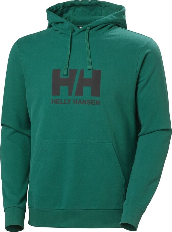 Helly Hansen Helly Hansen Men's HH Logo Pulover Emerald M