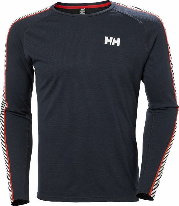 Helly Hansen Helly Hansen Men's Lifa Active Stripe Crew Navy 2XL Spodnje perilo in nogavice