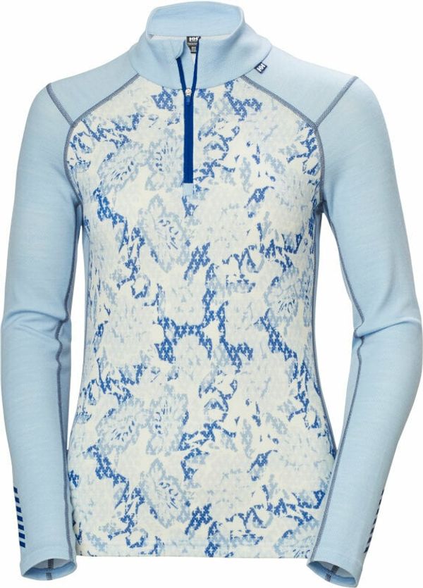 Helly Hansen Helly Hansen W Lifa Merino Midweight 2-in-1 Graphic Half-zip Baby Trooper Floral Cross L Termo spodnje perilo