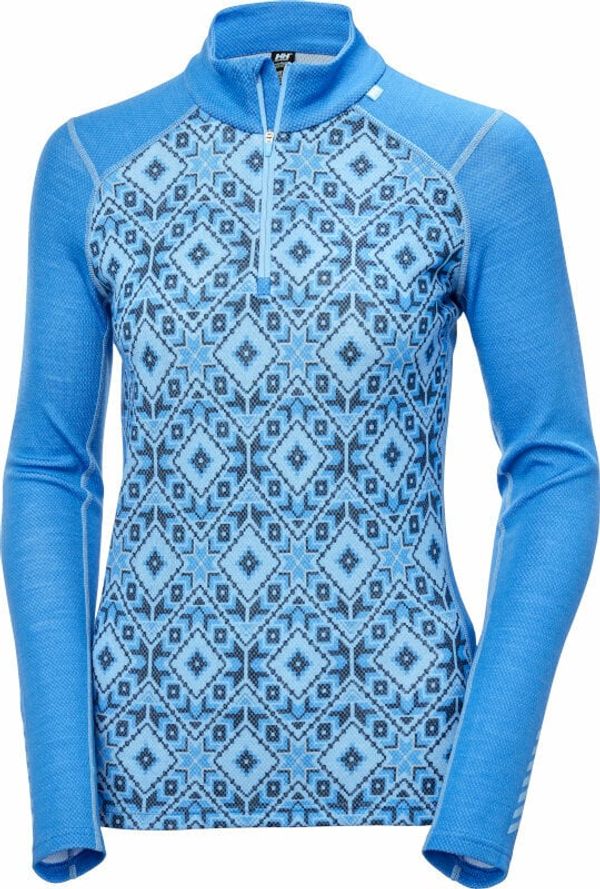 Helly Hansen Helly Hansen W Lifa Merino Midweight 2-in-1 Graphic Half-zip Ultra Blue Star Pixel L Termo spodnje perilo