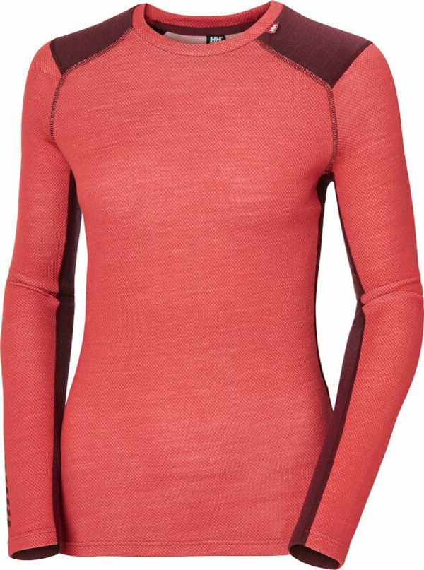 Helly Hansen Helly Hansen Women's Lifa Merino Midweight Crew Poppy Red XS Termo spodnje perilo