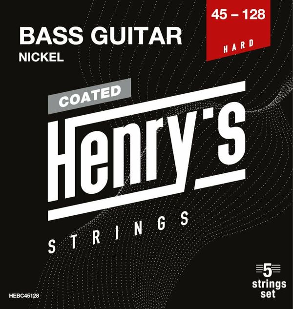 Henry's Henry's Coated Nickel 45-128 Strune za bas kitaro