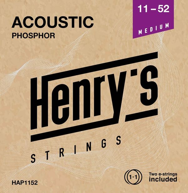 Henry's Henry's Phosphor 11-52 Strune za akustično kitaro