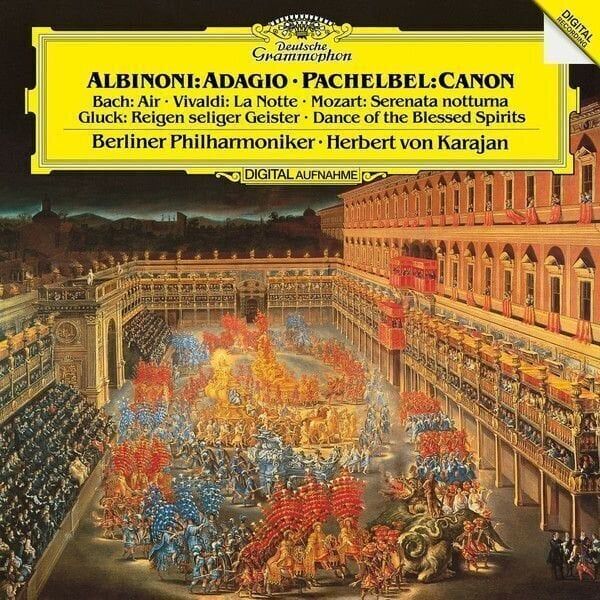 Herbert von Karajan Herbert von Karajan Albinoni Vivaldi Bach Pachelbel (LP)