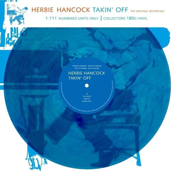 Herbie Hancock Herbie Hancock - Takin' Off (Limited Edition) (Numbered) (Blue Marbled Coloured) (LP)