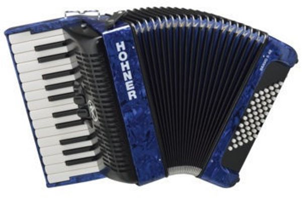 Hohner Hohner Bravo II 48 Dark Blue Klavirska harmonika