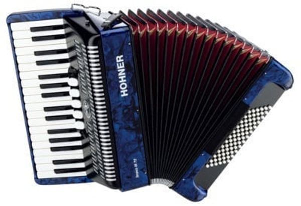 Hohner Hohner Bravo III 72 Dark Blue Klavirska harmonika