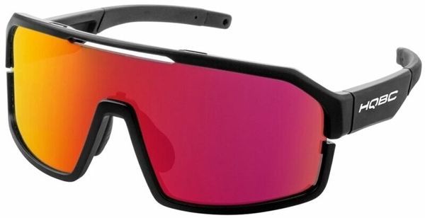 HQBC HQBC Qualks Matt Black/Red Full Revo Kolesarska očala