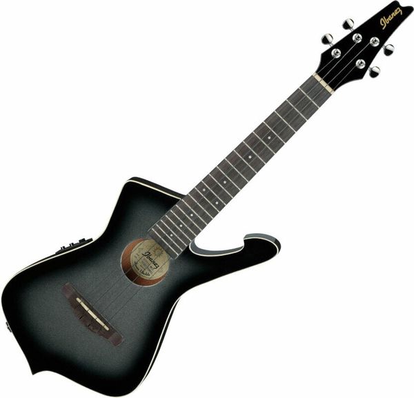 Ibanez Ibanez UICT10-MGS Tenor ukulele Metallic Gray Sunburst